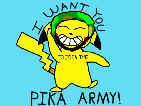 Join the Pikachu Army Today!