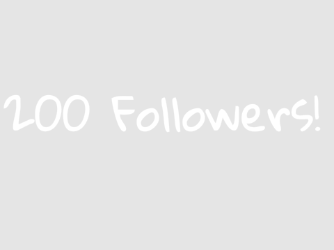 200 Followers!