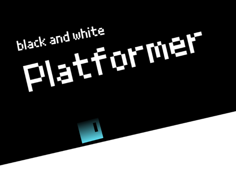 black and white Platformer