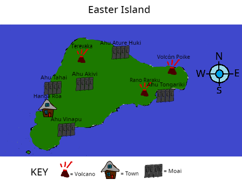 Easter Island Map