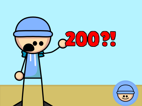 200?!