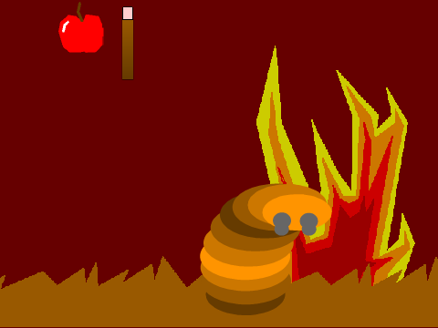 My Hideous Landburn Worm!