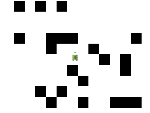 scrolling tile walls