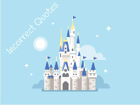 18: Incorrect Quotes