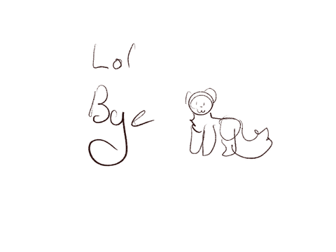 Lol bye, Moving to @Ocean-Lullaby