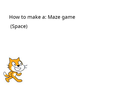 how to make a maze game