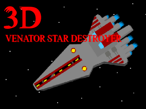 3D Venator Star Destroyer