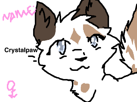 Bio for "Shattered" RP! Crystalpaw