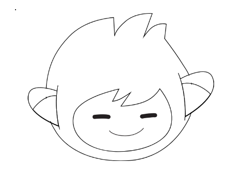 印刷風のやつ