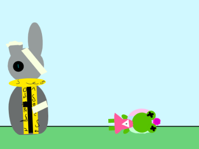 Add you/your oc and battle the bunny remix