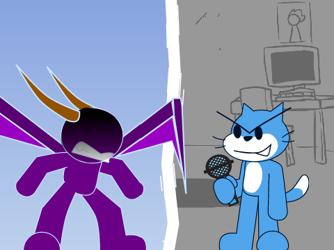 Twitter Argument But left is human remix
