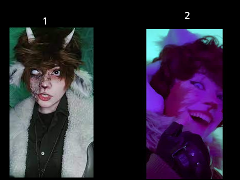 witch of my tubbo cosplay do you like better! 1 or 2