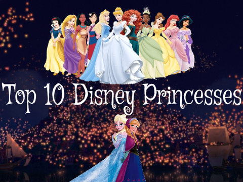 My Top 10 Favourite Disney Princesses!