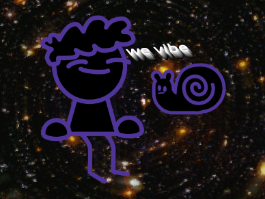Me and the snail at the end of the universe: