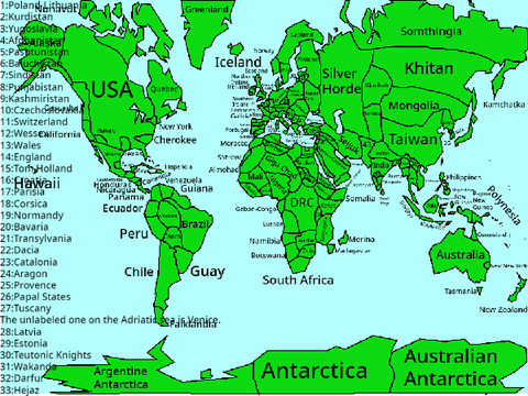 slowly changing the map