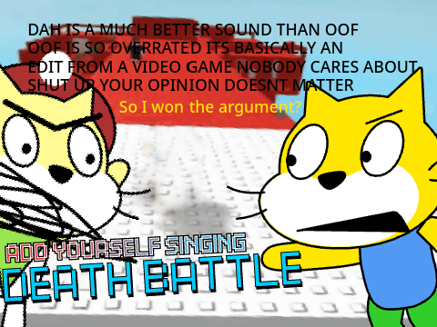 Add your oc singing Death Battle (0)