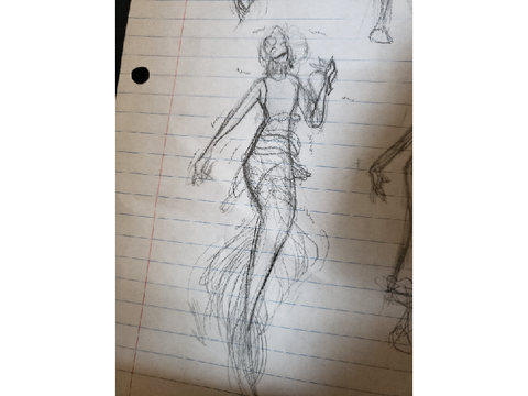 axolotl mermaid