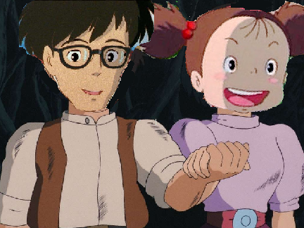 ムスカ大佐VSメイちゃん 