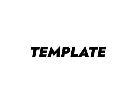 | #4 Intro Template |