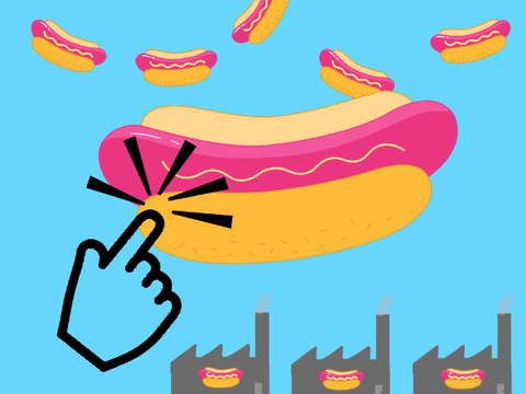 hot-dog clicker   -mobile-