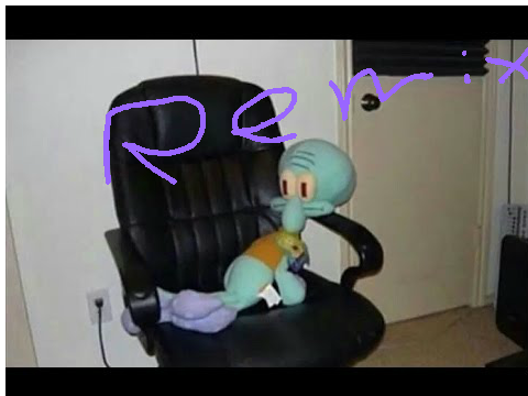 Squidward on a chair kcir yltsa remix