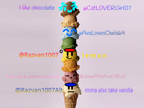 Add Yourself As a Layer of Ice Cream! @AvaLovesOwls64 remix HI GOYS @RAZVAN1007 HERE remix