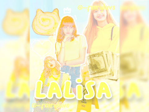 ꒰ lalisa edit for lia ꒱