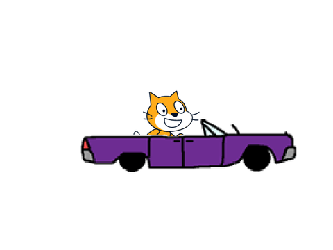 I'm in me mum's caar!
