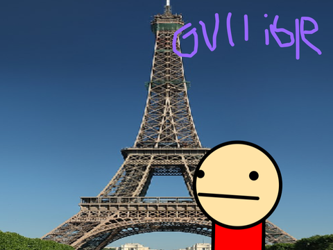 Add Yourself Looking At The Eiffel Tower #all remix