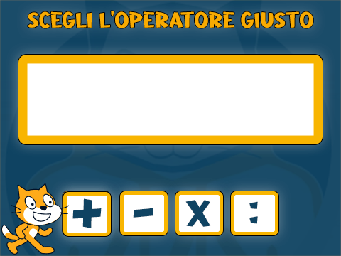 Qual è l'operatore giusto?