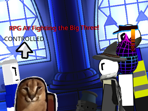 [RPG] Add Yourself fighting The Big Three (Controlled)