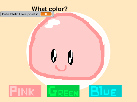 cute blob simulator!