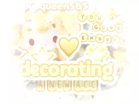 ◌ decorating a new acc ꒱꒱