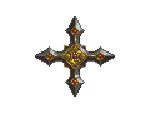【ドット絵】手裏剣
