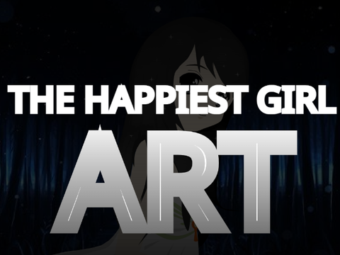 ❤️ART⬛The happiest girl⬛ ART❤
