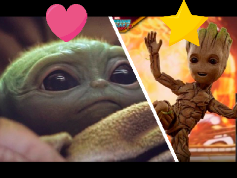 Grogu or Baby Groot