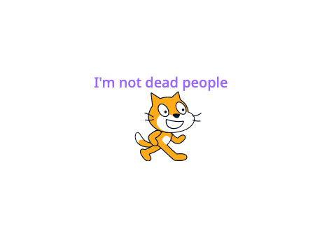 I'M NOT DEAD
