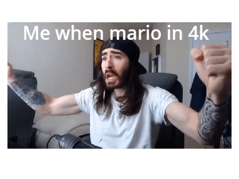 Penguinz0 view on Super Mario in 4K