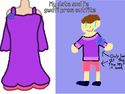 My Gwdfi Prom Outfit