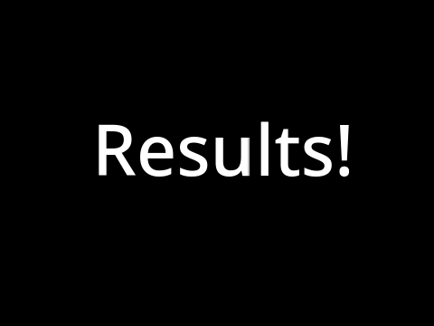 Game Contest RESULTS