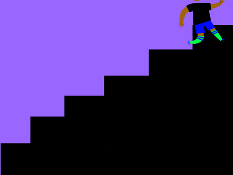 Running Up The Stairs
