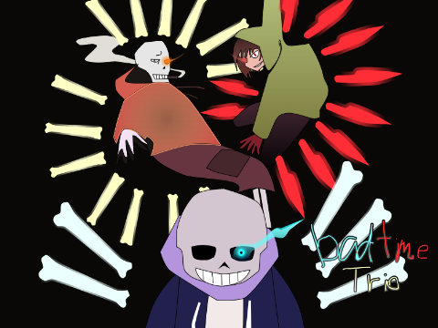bad time trio art