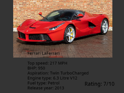 Review on the Ferrari LaFerrari
