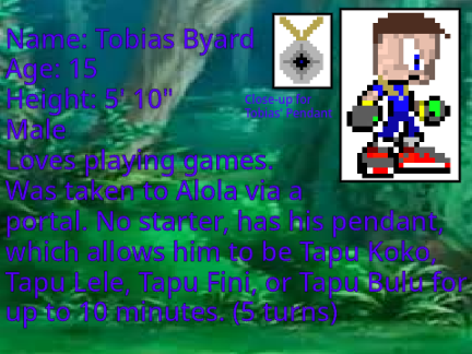 Tobias Bio for Pokémon rp.