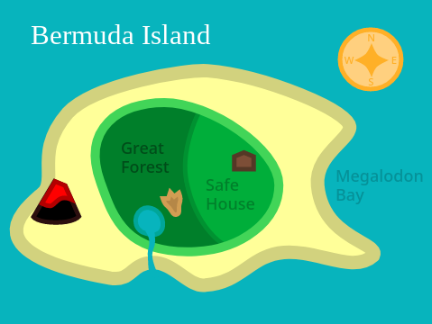 Updated Bermuda Island Map