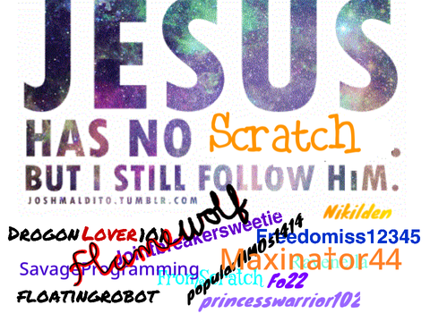 Sign your username or name if you accept Christ. remix remix
