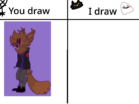 Give me your OC and I'll draw it  remix