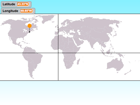 Latitude & Longitude Locater