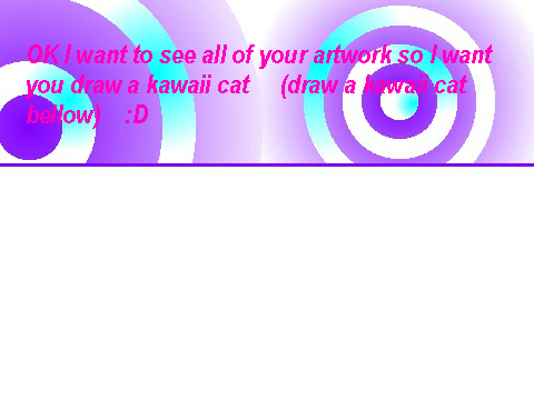 draw a kawaii cat!
