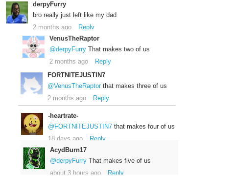 dang thats alot of fatherless peeps
